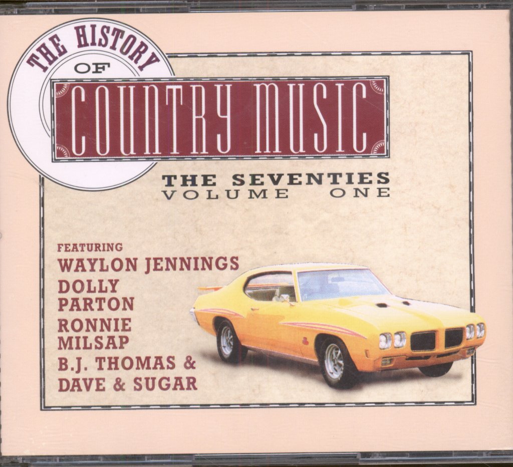 Various Artists - History Of Country Music: The Seventies, Vol. 1 - Cd Set