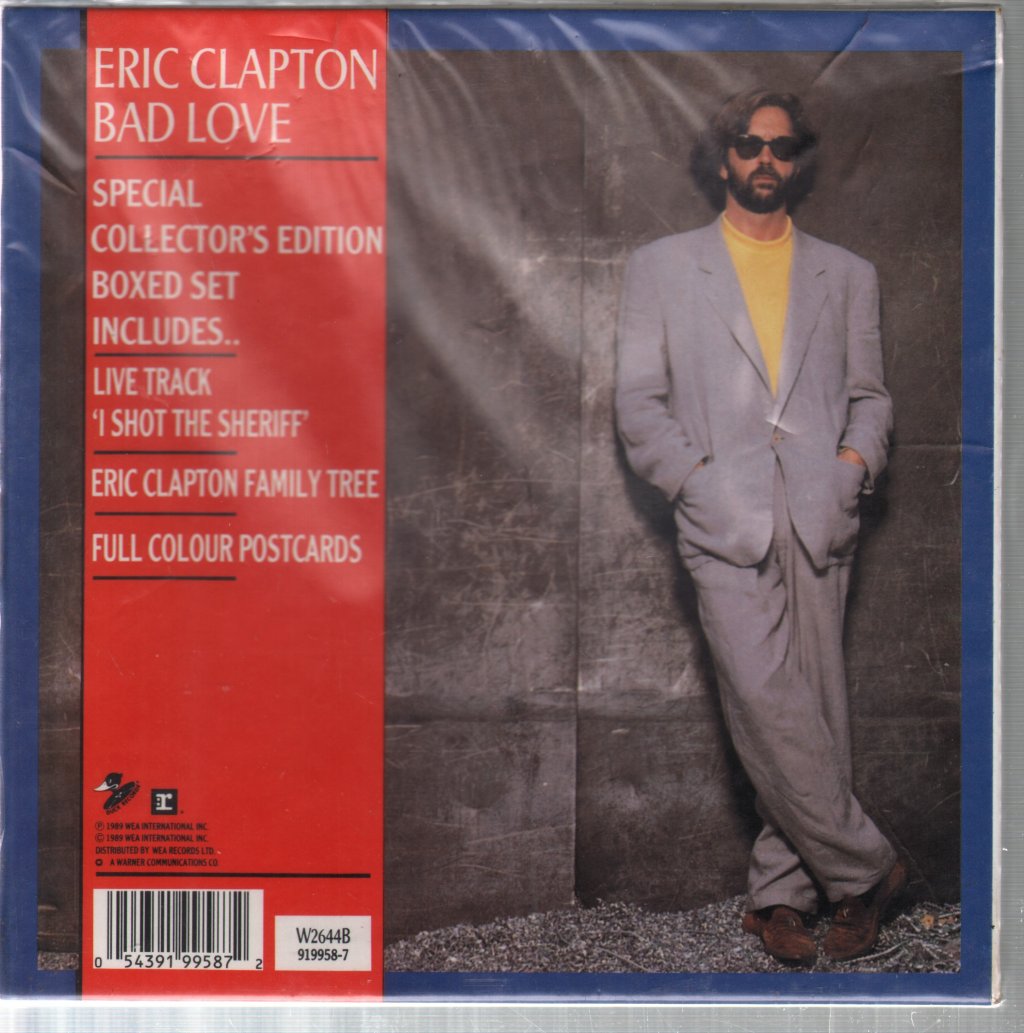 Eric Clapton - Bad Love - 7 Inch Box Set