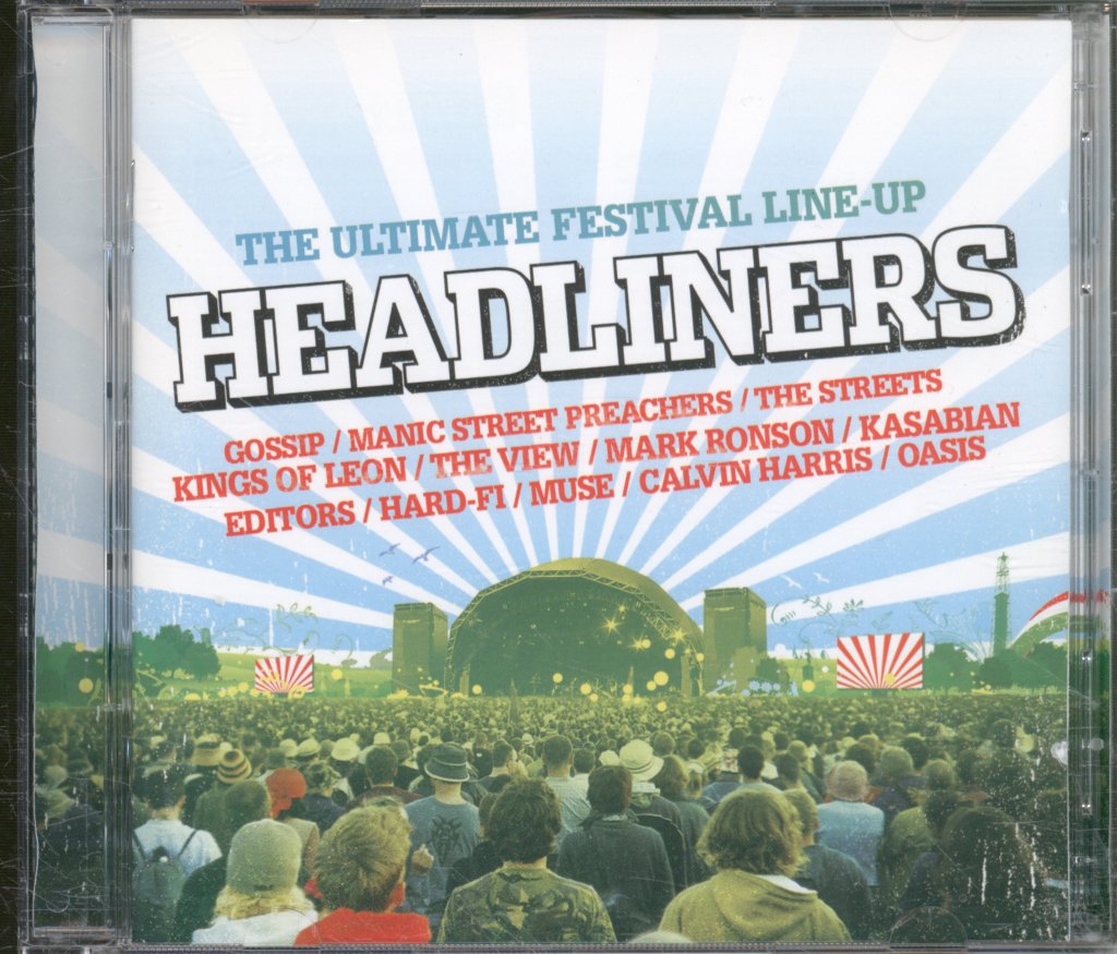 Various Artists - Headliners (The Ultimate Festival Line-Up) - Double Cd