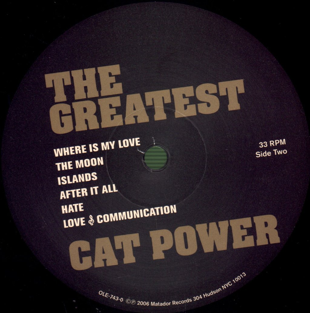 Cat Power - Greatest - Lp