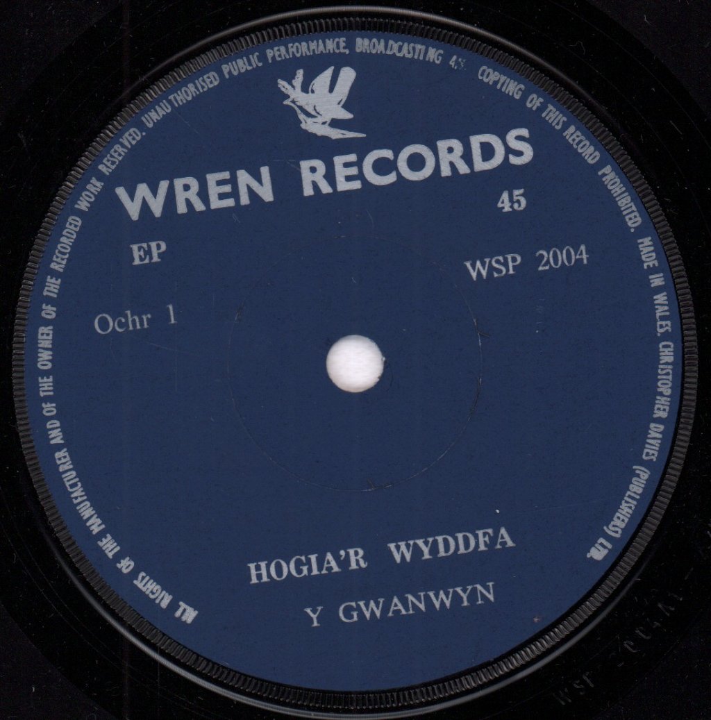 Hogia'r Wyddfa - Y Gwanwyn - 7 Inch