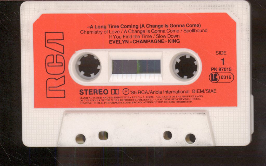 Evelyn Champagne King - A Long Time Coming (A Change Is Gonna Come) - Cassette