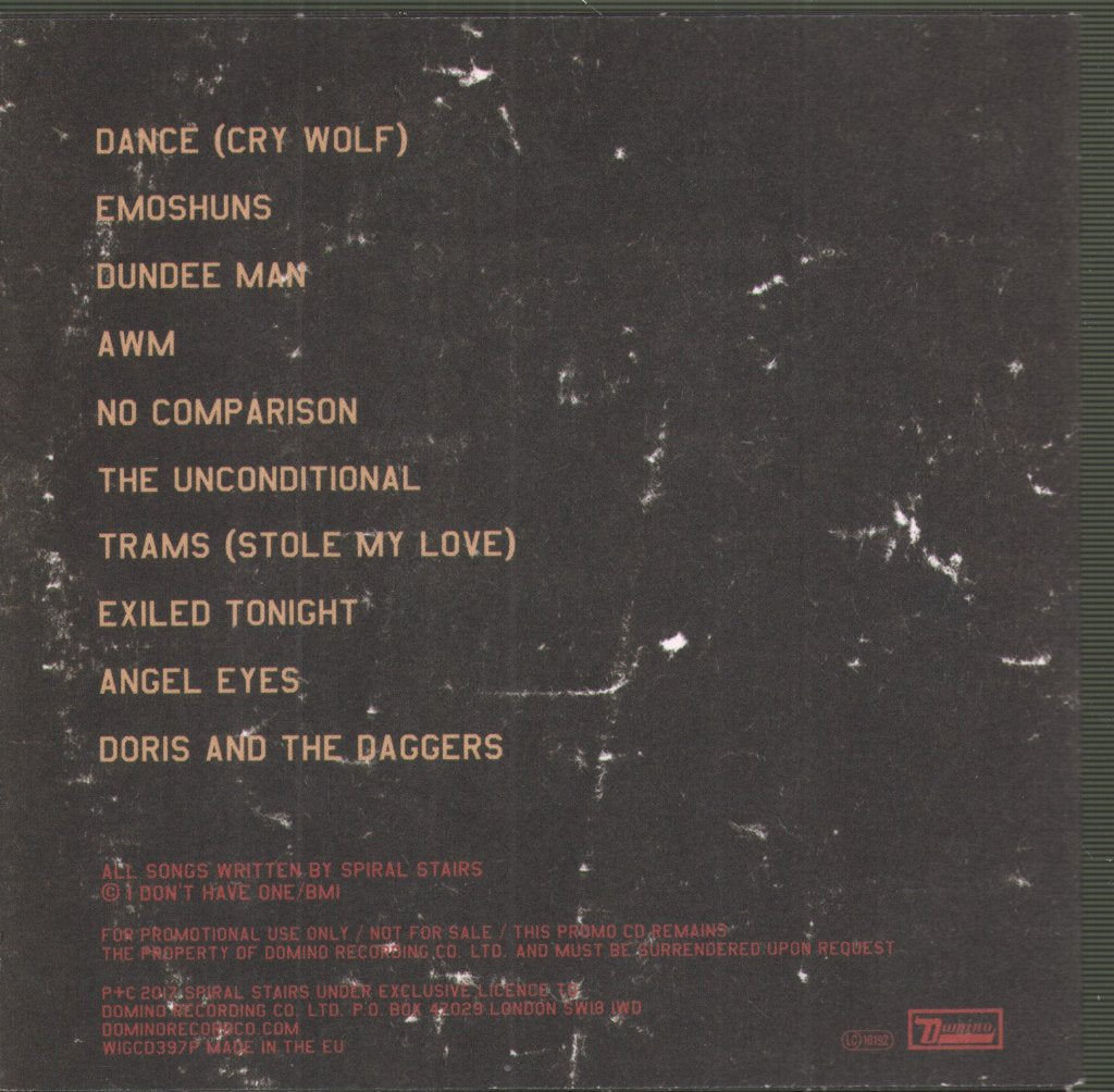 Spiral Stairs - Doris & The Daggers - Cd