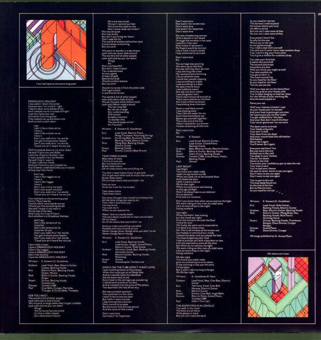 10cc - Bloody Tourists - Lp
