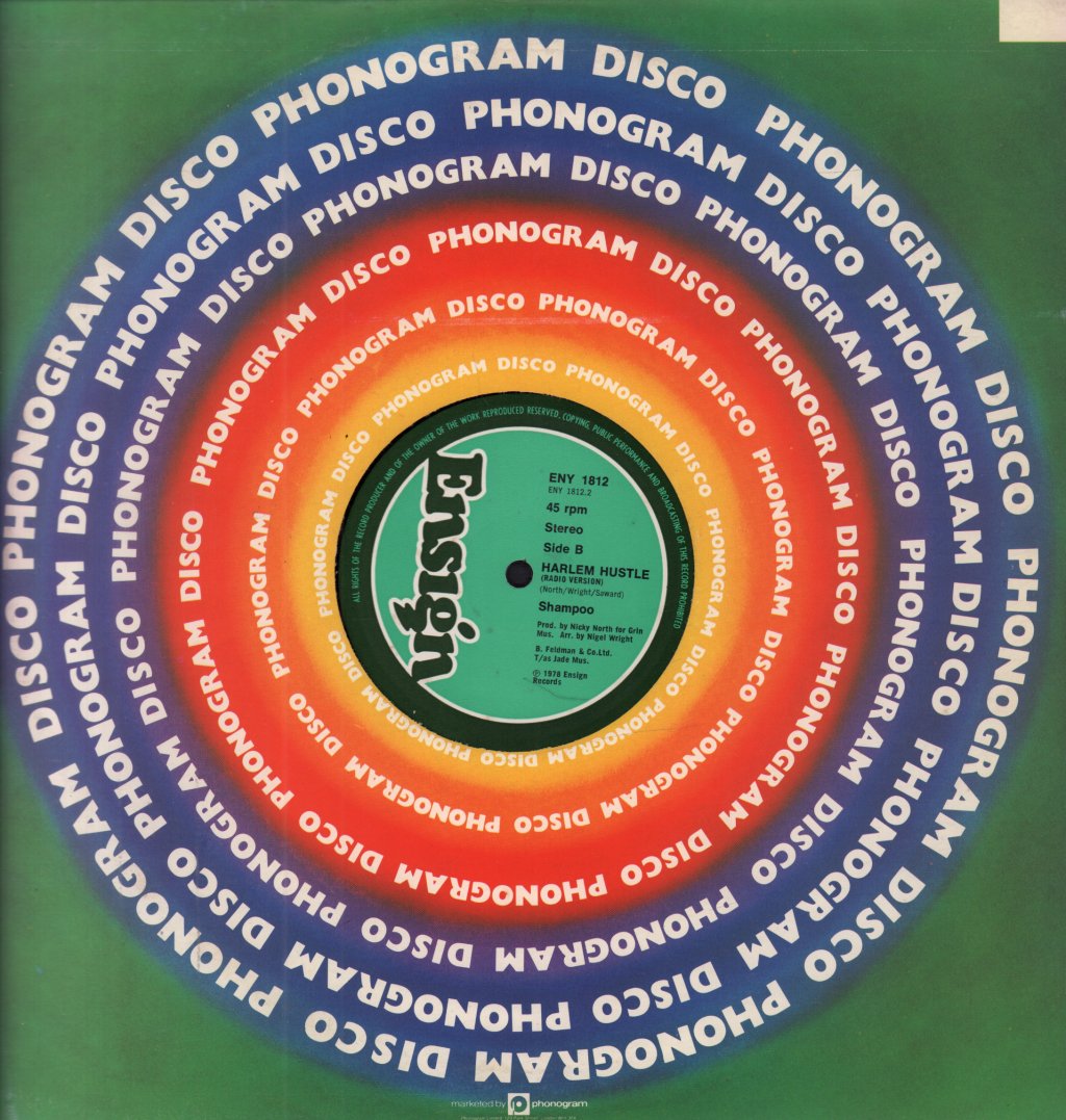 Shampoo (Disco) - Harlem Hustle - 12 Inch