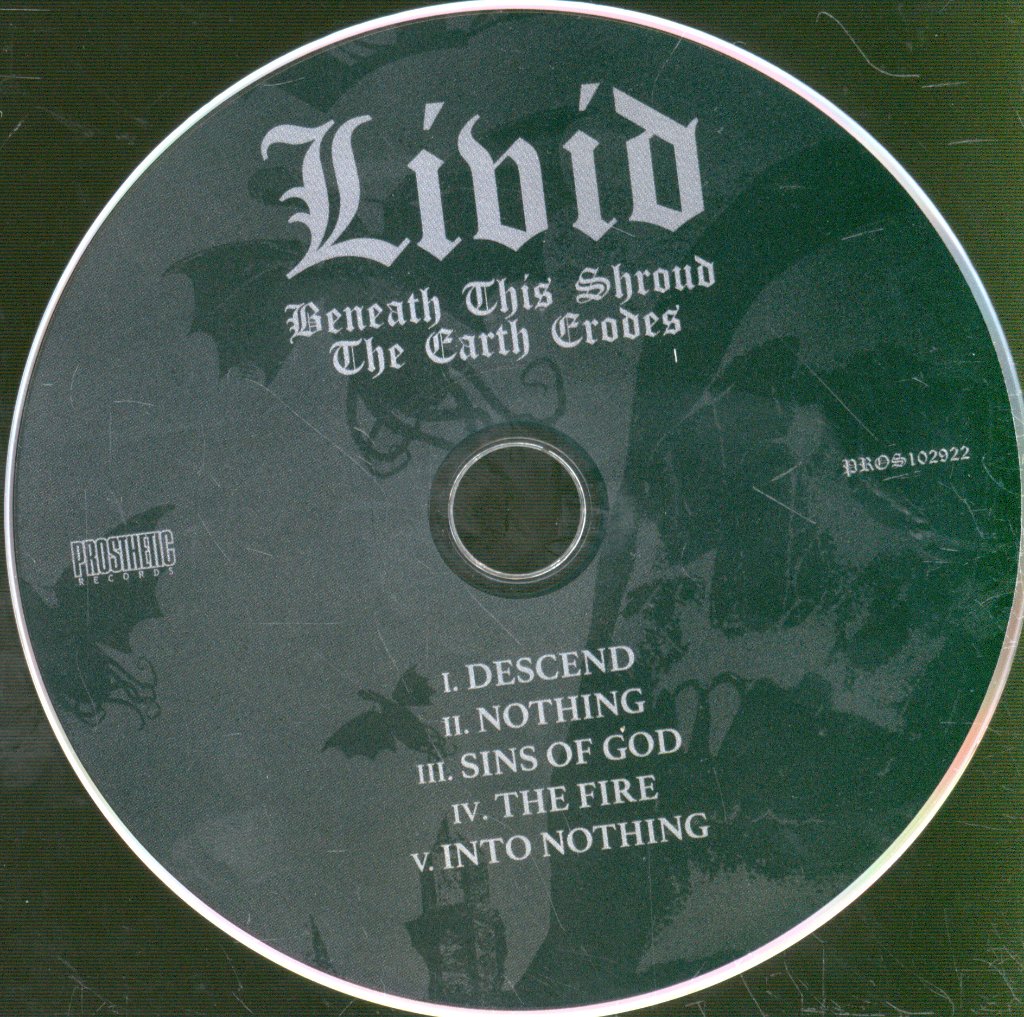 Livid - Beneath This Shroud, The Earth Erodes - Cd