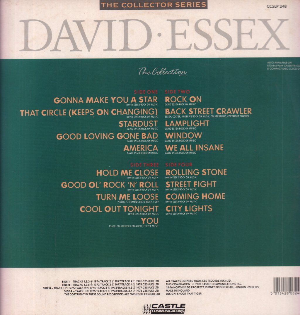 David Essex - Collection - Double Lp