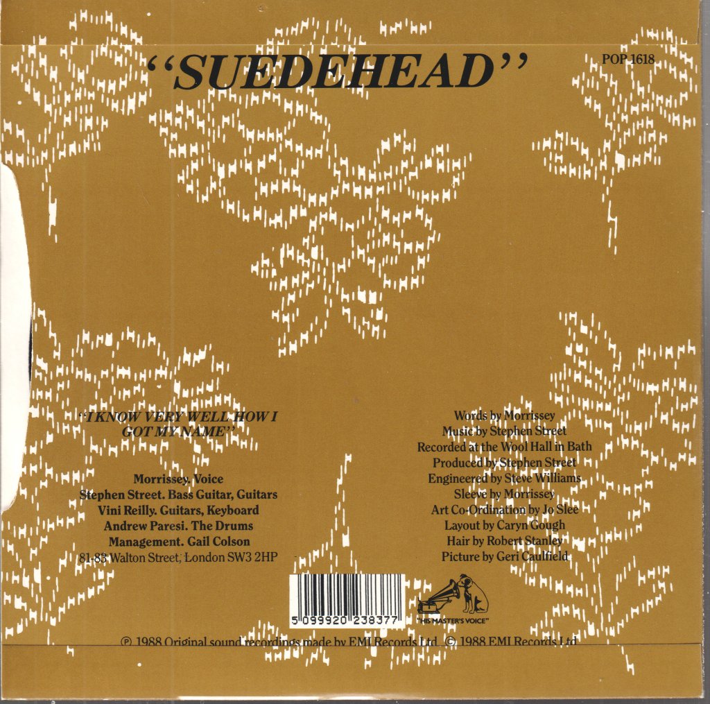 Morrissey - Suedehead - 7 Inch