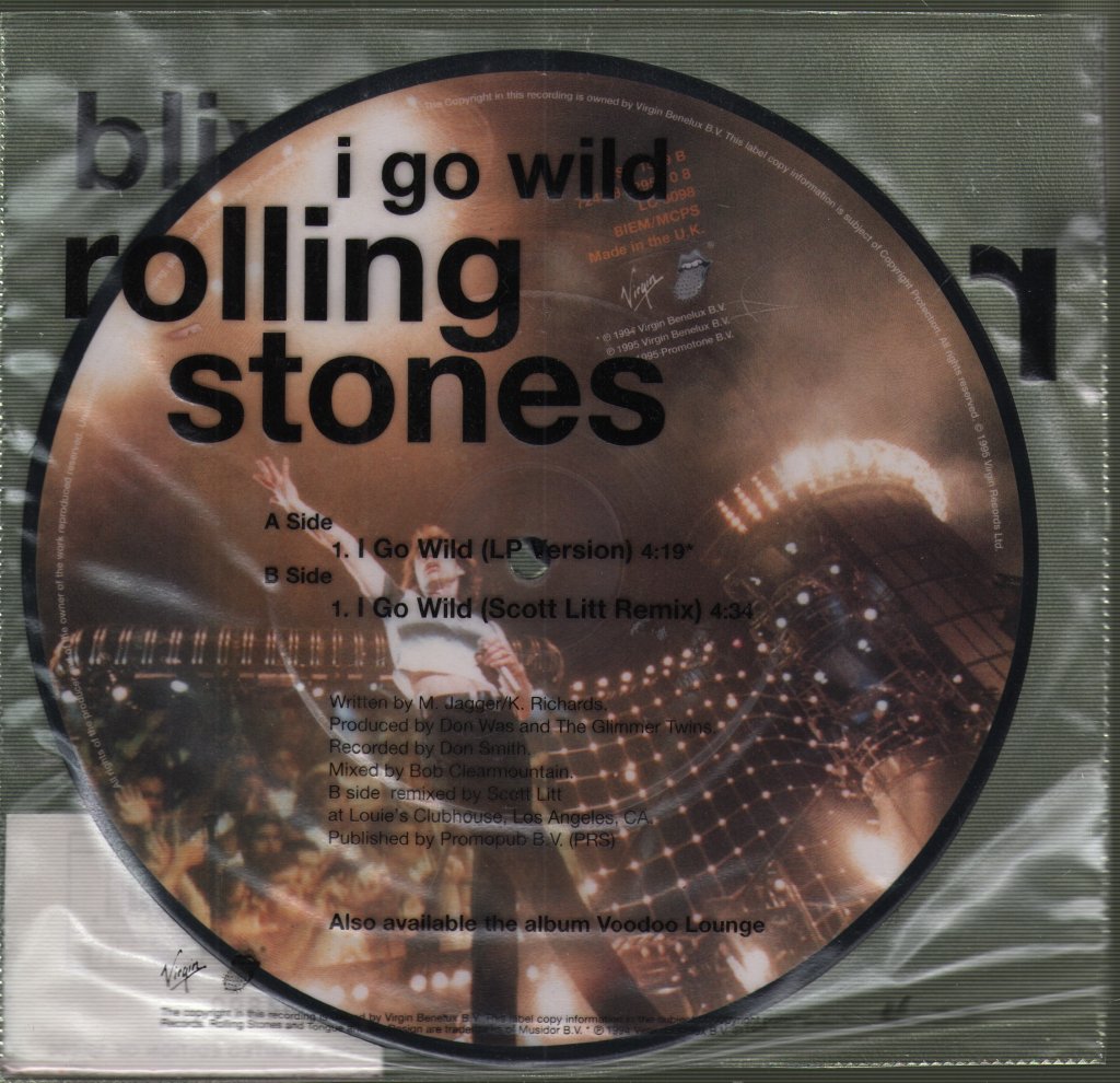 Rolling Stones - I Go Wild - 7 Inch