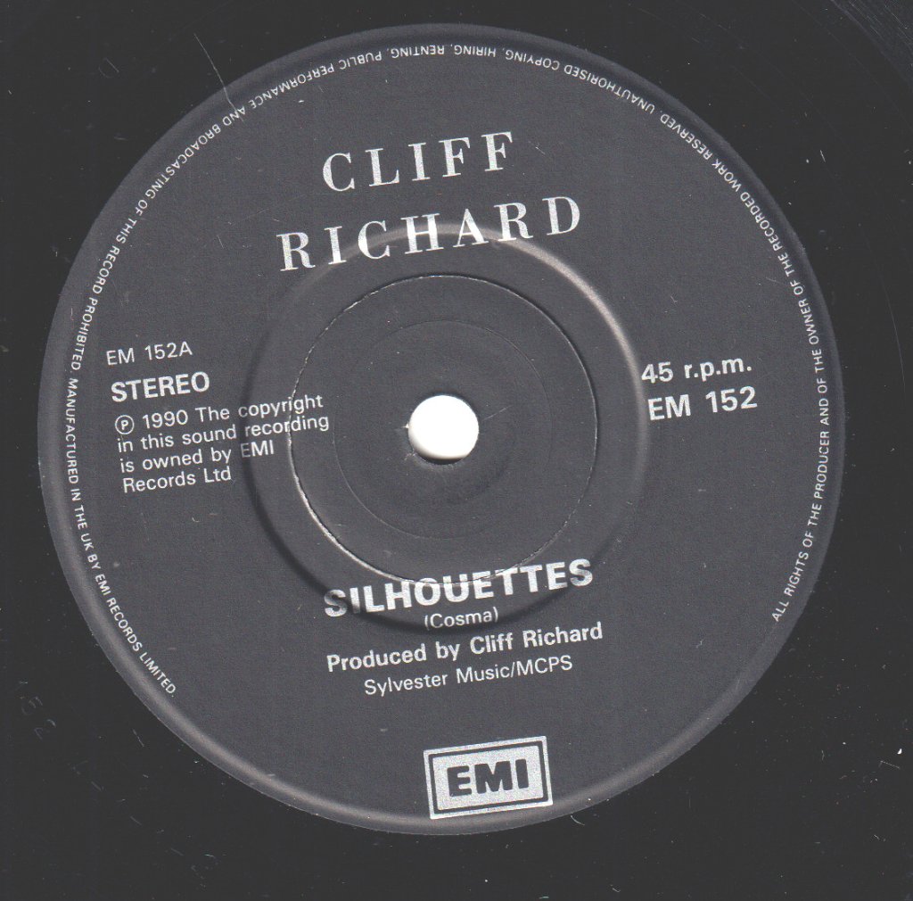 Cliff Richard - Silhouettes - 7 Inch