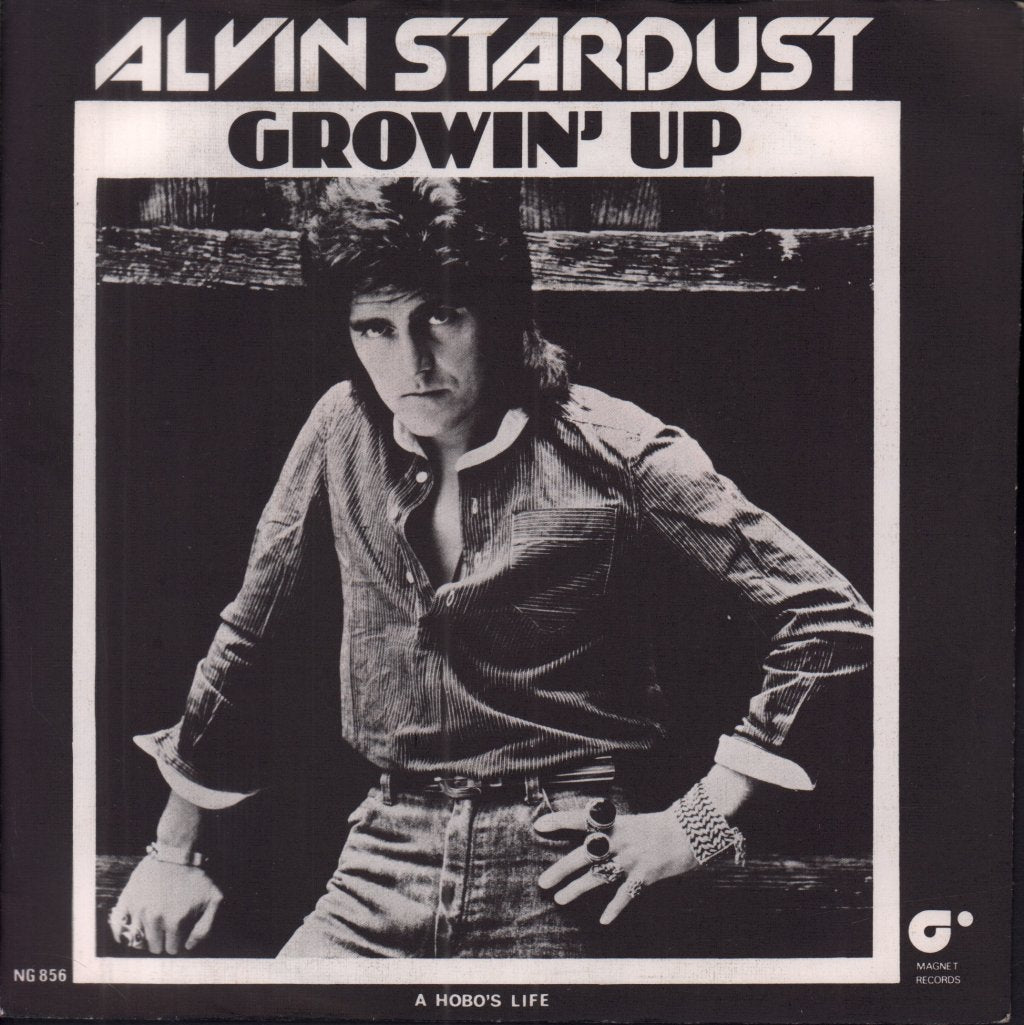 Alvin Stardust - Growin' Up - 7 Inch