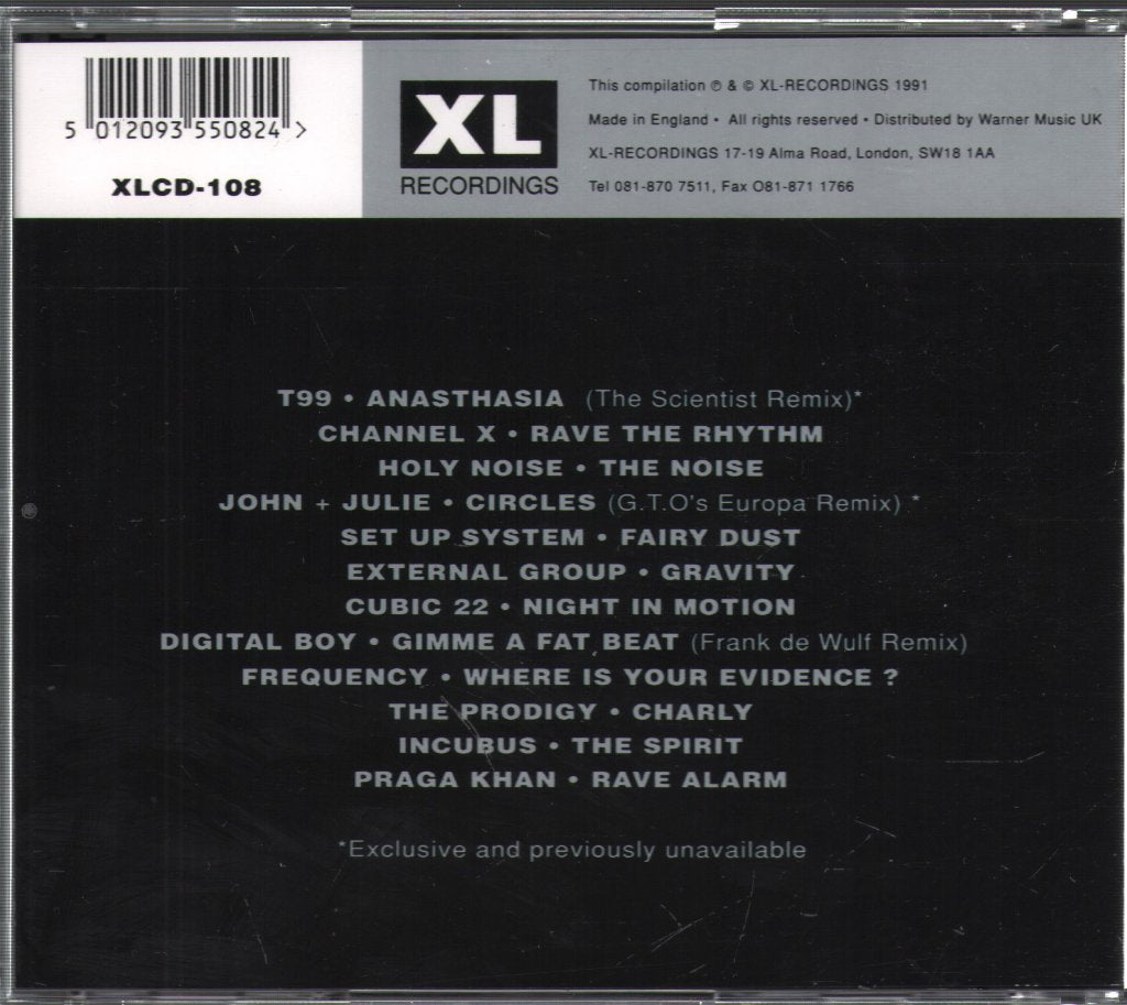 Various Artists - XL-Recordings: The Second Chapter (Hardcore European Dance Music) - Cd