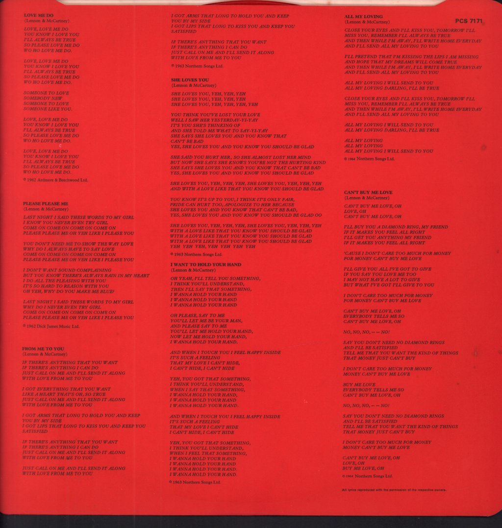 Beatles - 1962-1966 - Double Lp