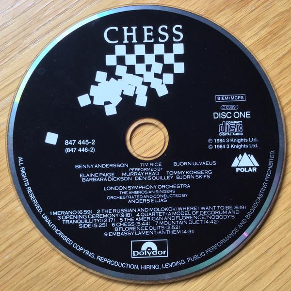 Benny Andersson, Tim Rice, Björn Ulvaeus - Chess - Double Cd
