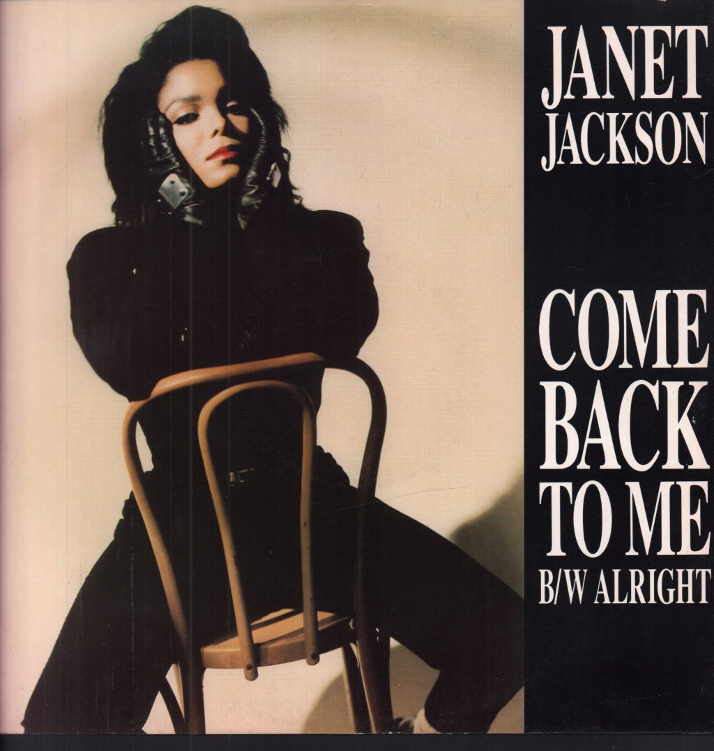 Janet Jackson - Come Back To Me - 12 Inch