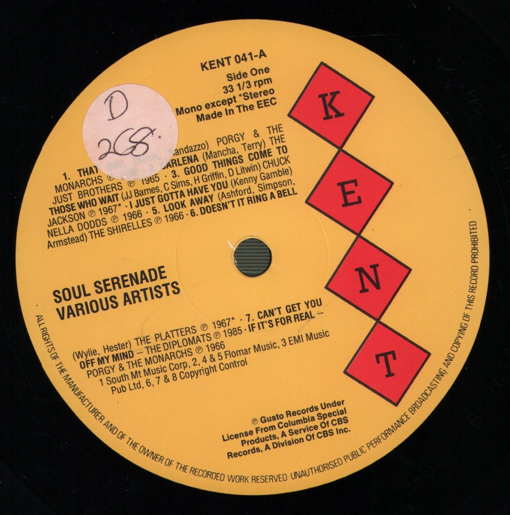 Various Artists - Soul Serenade - Lp
