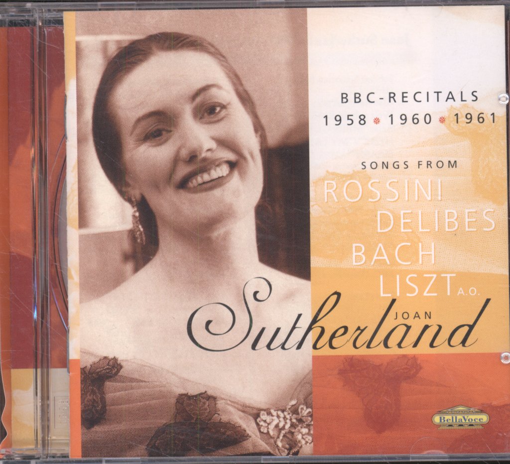 Joan Sutherland - Joan Sutherland BBC Recitals 1958, 1960, 1961 - Cd