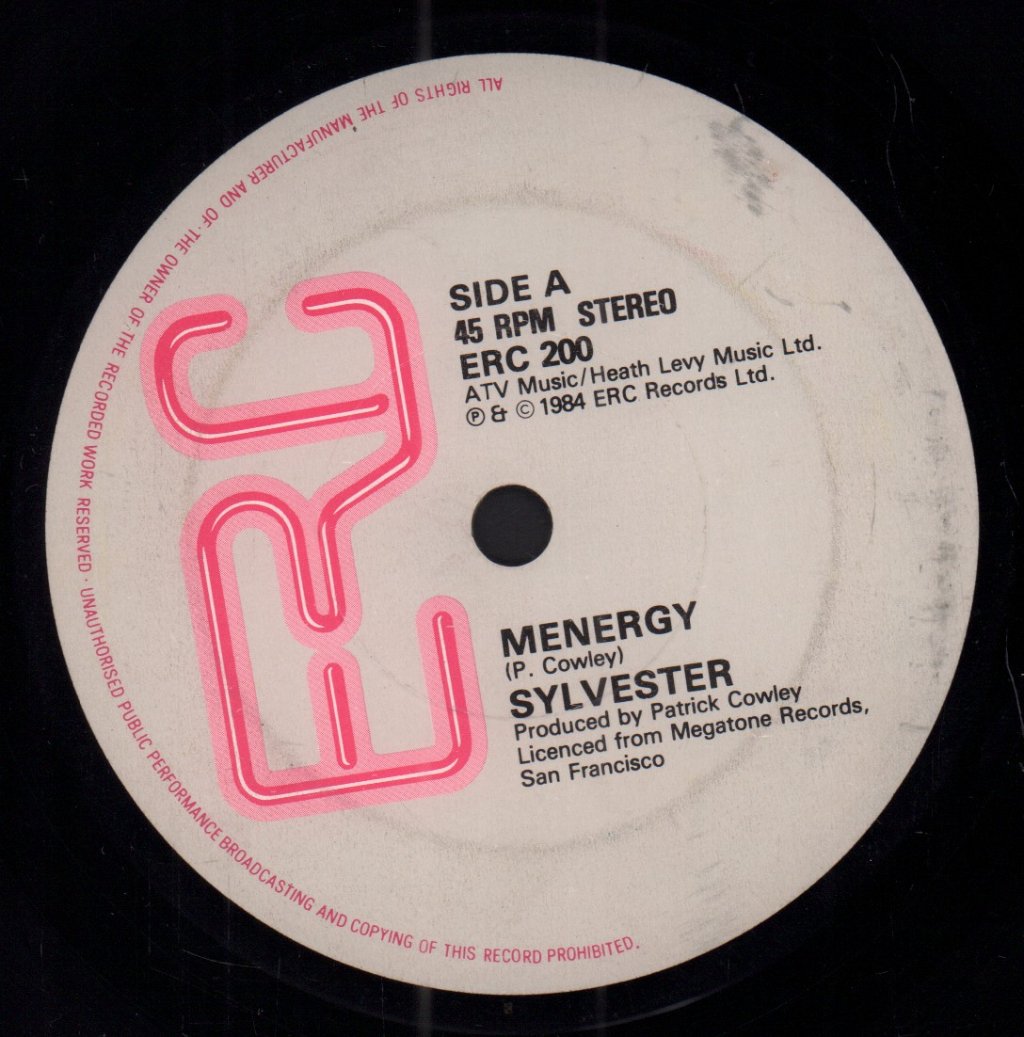 Sylvester - Menergy - 7 Inch