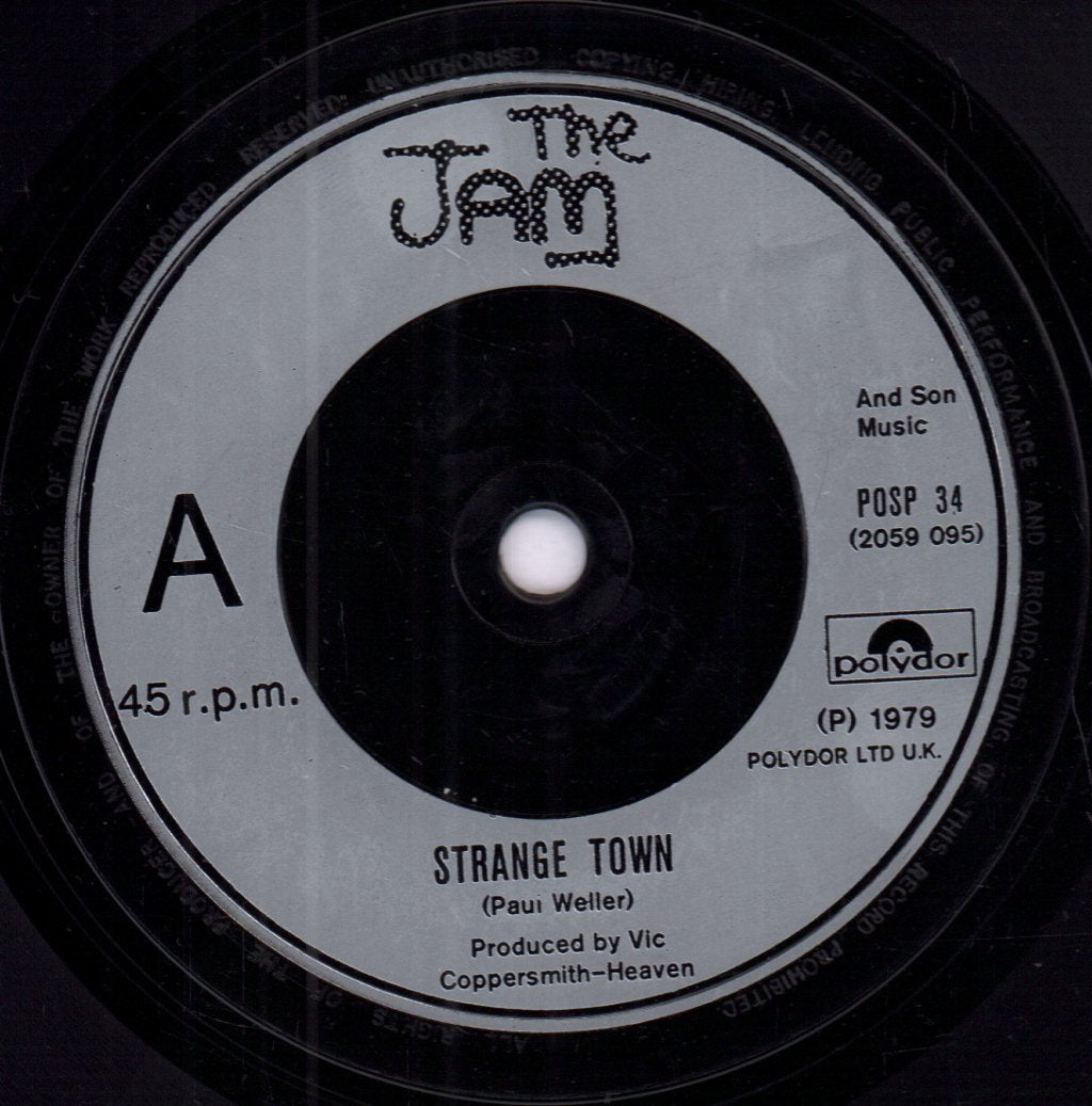 Jam - Strange Town - 7 Inch