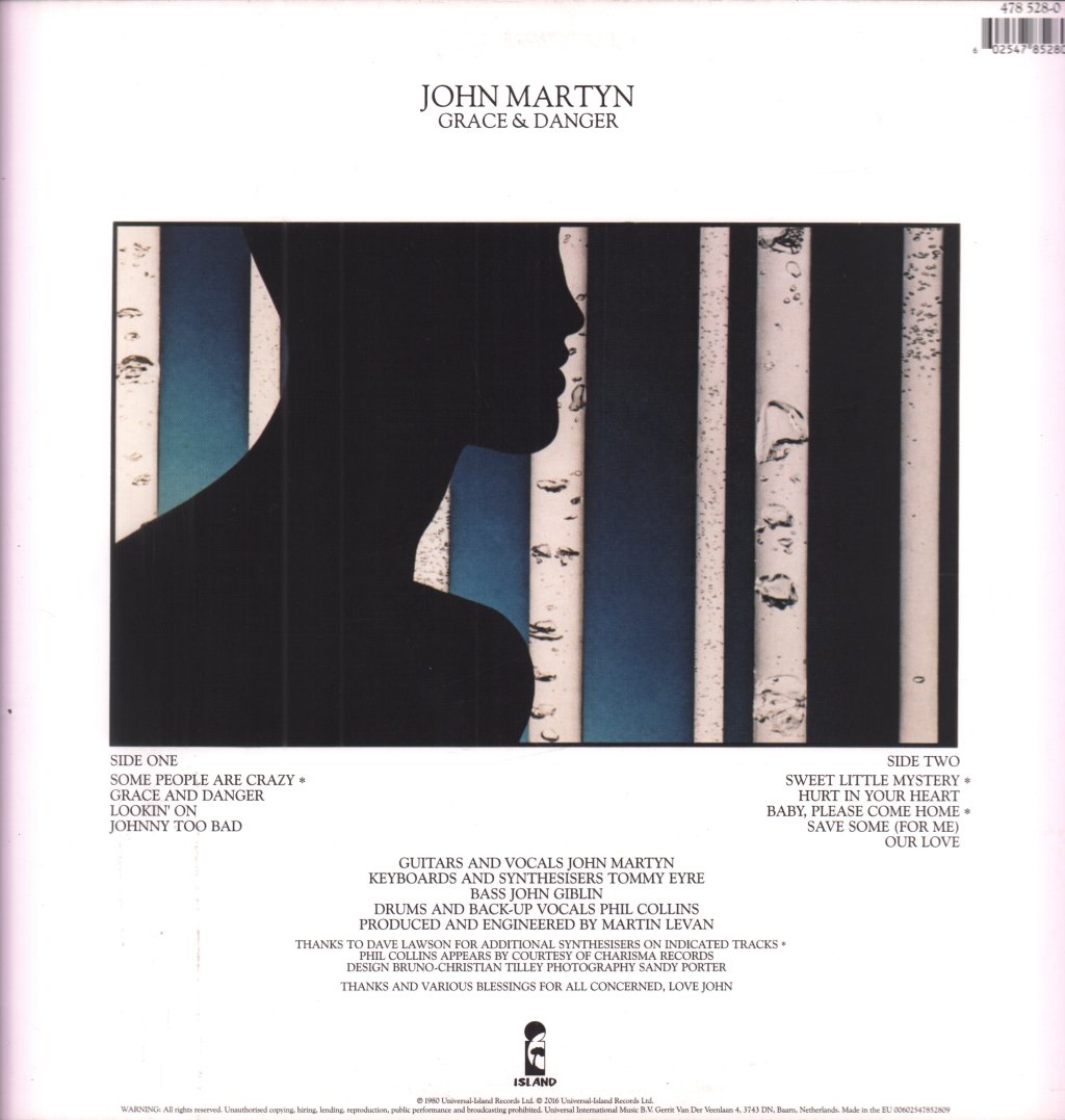 John Martyn - Grace And Danger - Lp