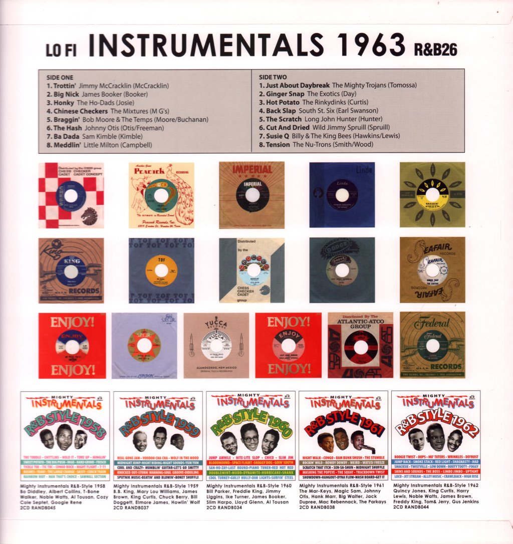 Various Artists - Mighty Instrumentals R&B Style 1963 - Lp