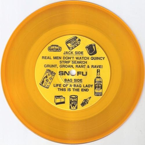 Snfu - Real Men Don't Watch Quincy - 7 Inch
