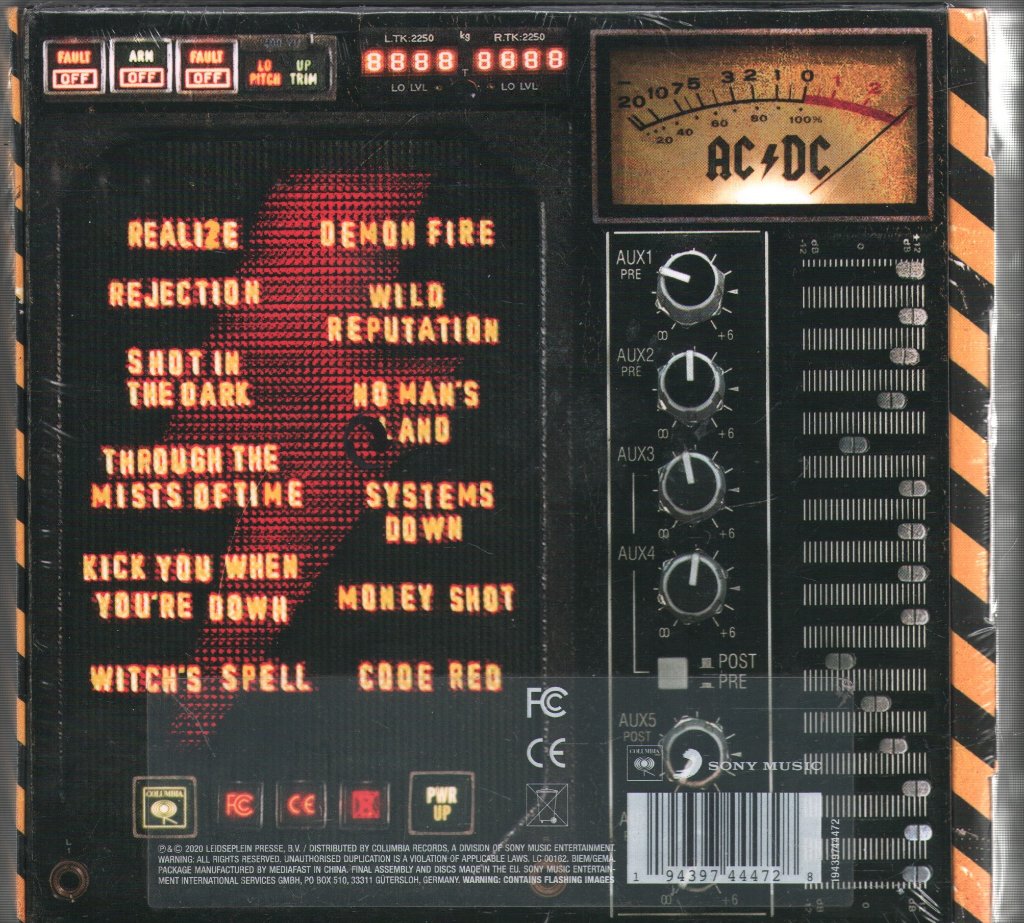 AC/DC - PWR/UP - Cd Set