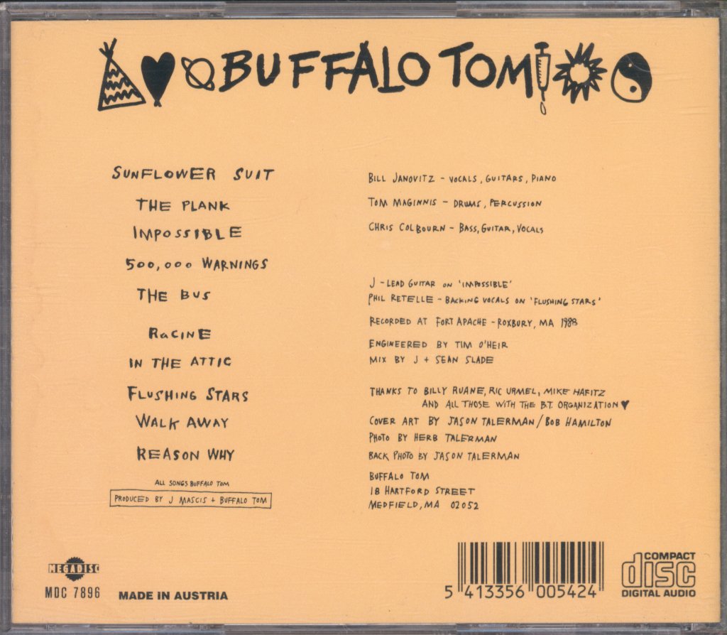 Buffalo Tom - Buffalo Tom - Cd