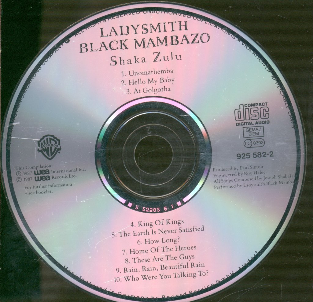 Ladysmith Black Mambazo - Shaka Zulu - Cd