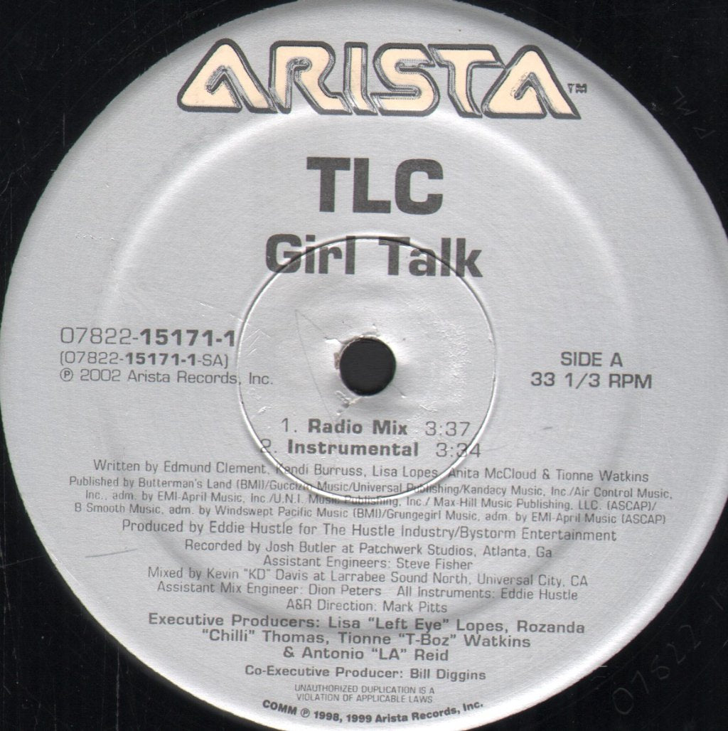 Tlc - Girl Talk - 12 Inch