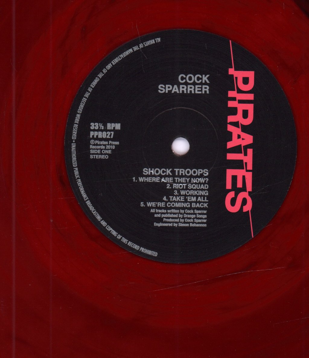Cock Sparrer - Shock Troops - Lp