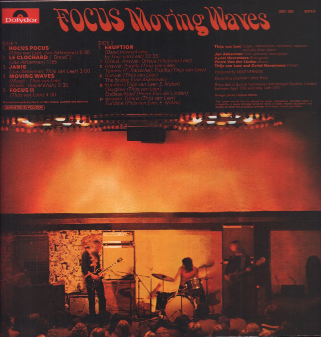 Focus - Moving Waves - Lp