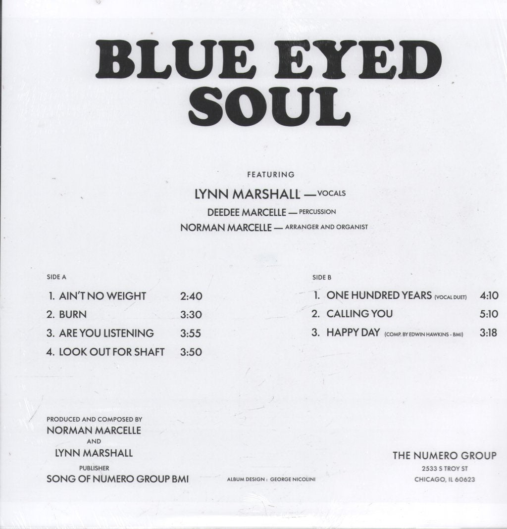 Blue Eyed Soul - You Ain't No Weight - Lp