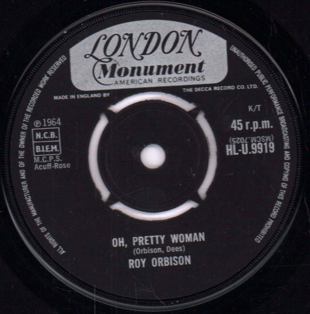 Roy Orbison - Oh Pretty Woman - 7 Inch