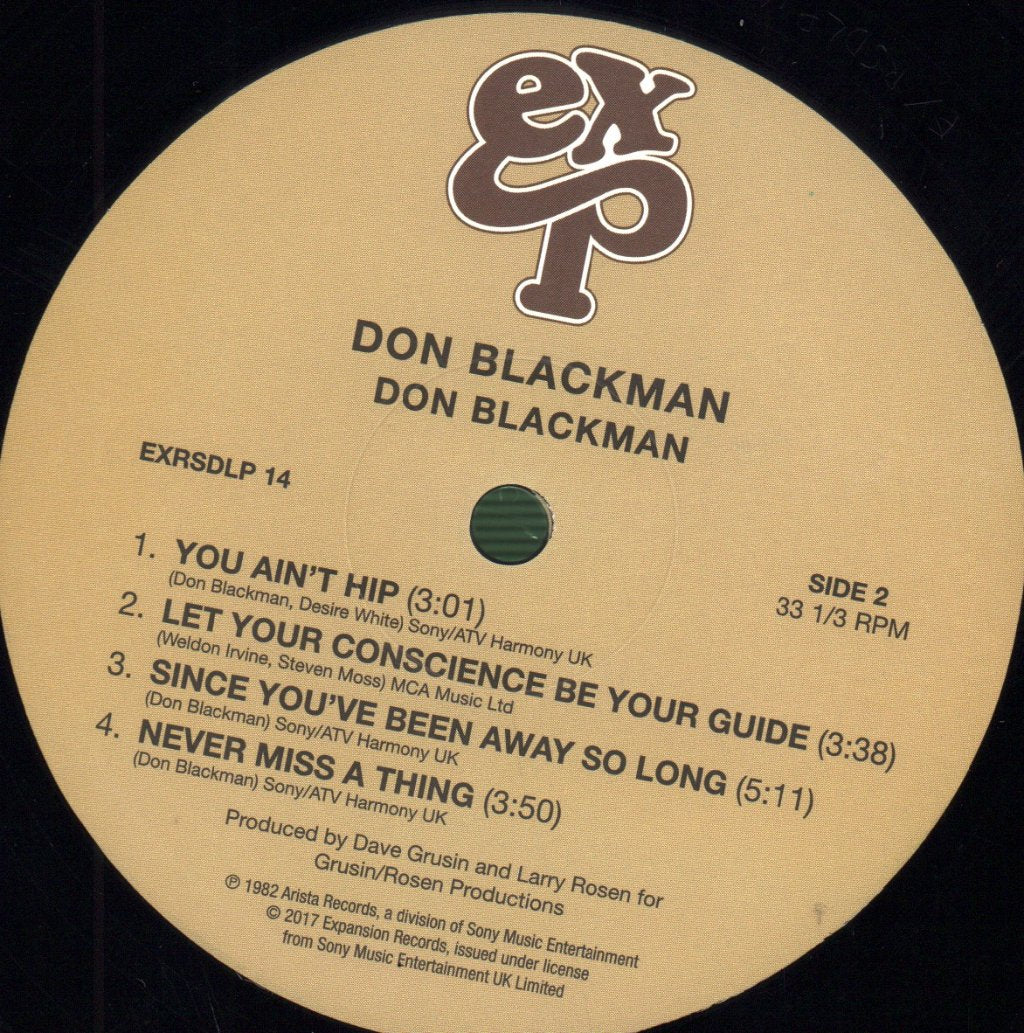 Don Blackman - Don Blackman - Lp