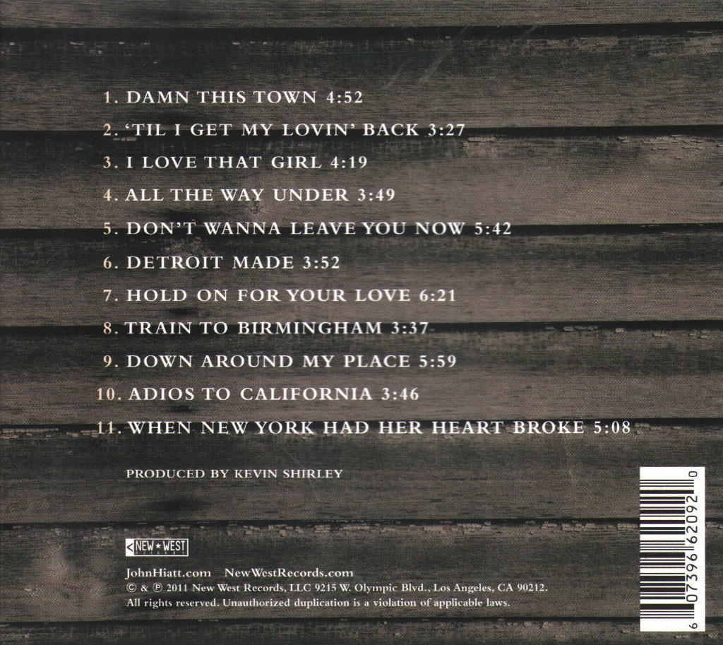 John Hiatt - Dirty Jeans And Mudslide Hymns - Cd