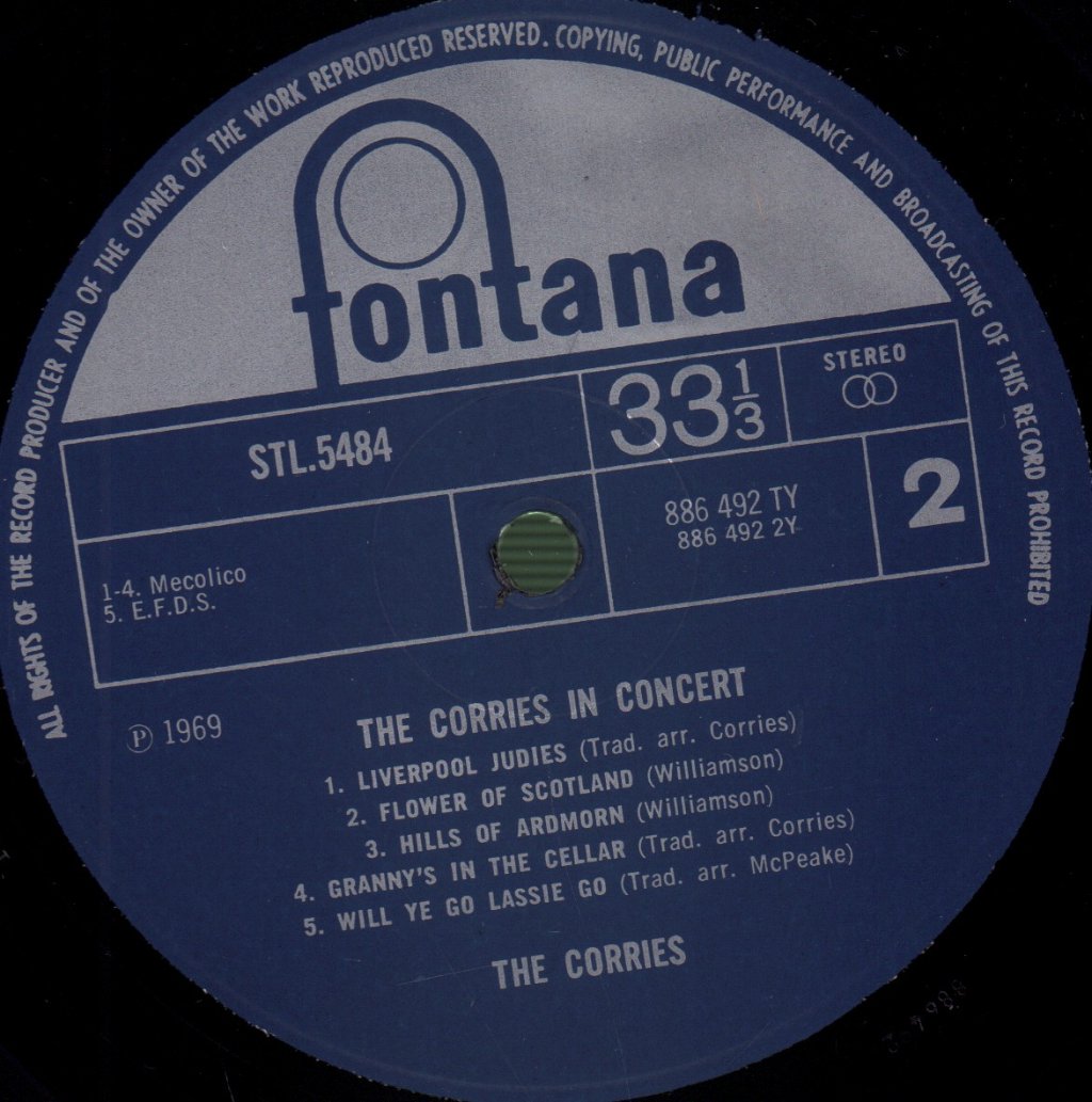 Corries - Corries In Concert - Lp