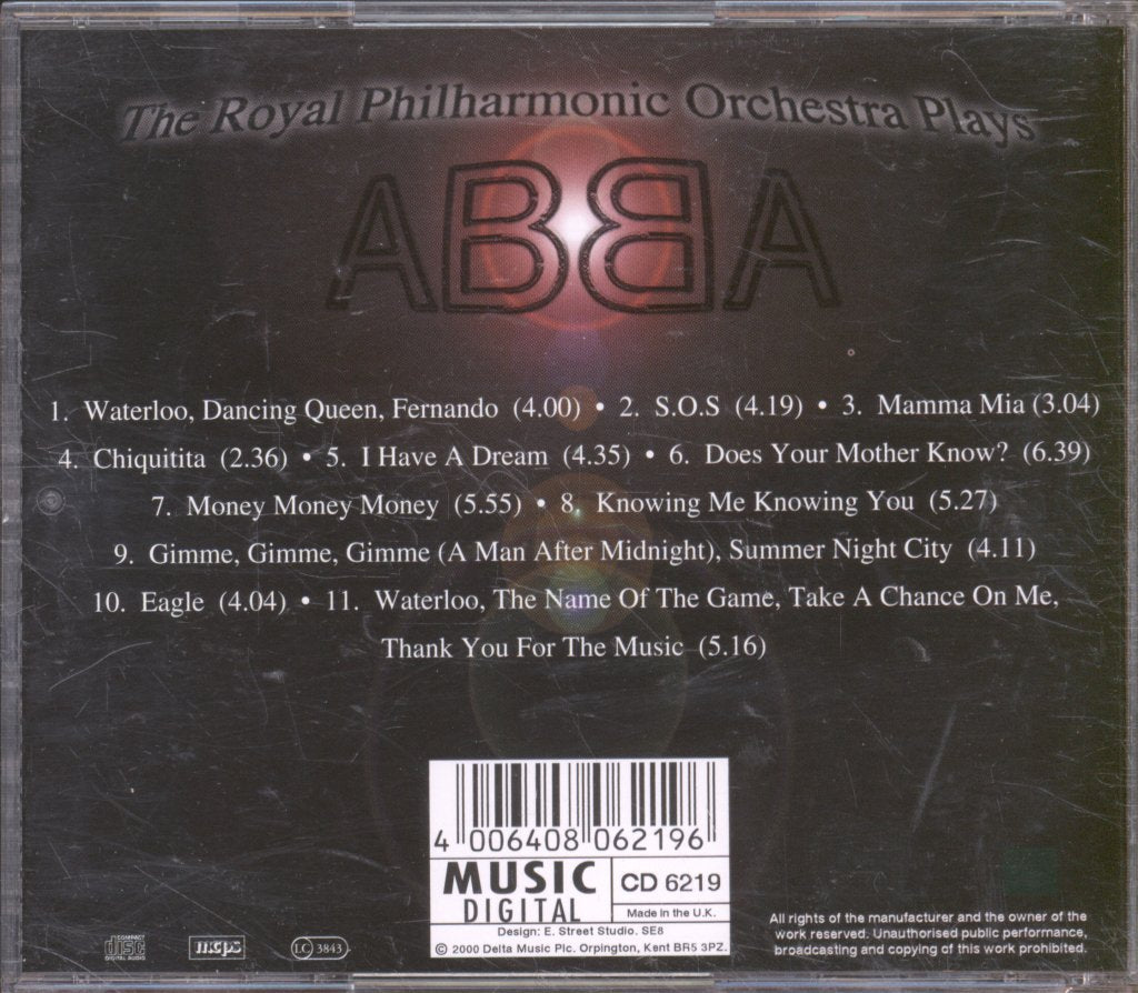 Royal Philharmonic Orchestra - Plays Abba - Cd