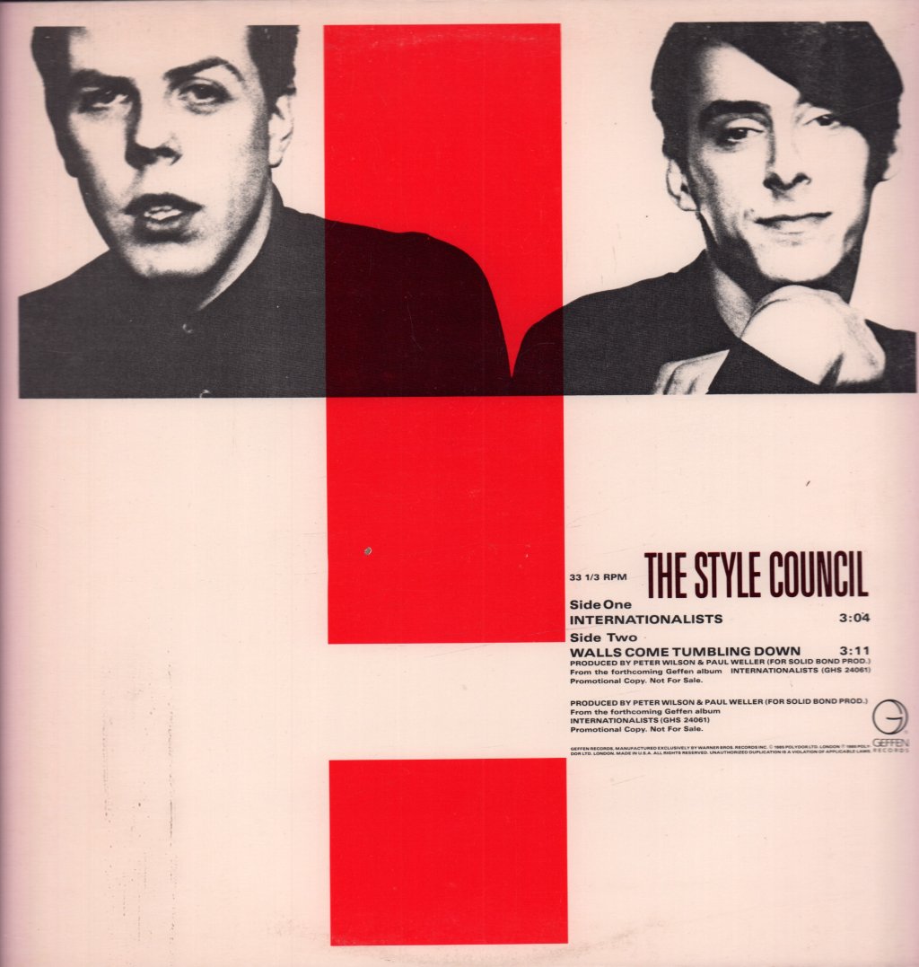 Style Council - Internationalists - 12 Inch