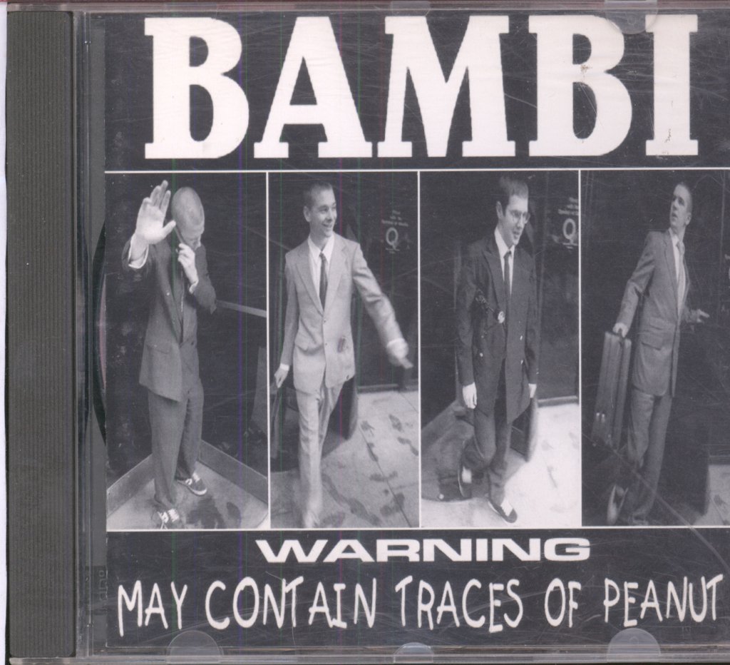 Bambi - Warning - May Contain Traces Of Peanut - Cd