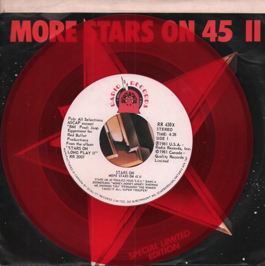 Stars On 45 - More Stars On 45 II - 7 Inch
