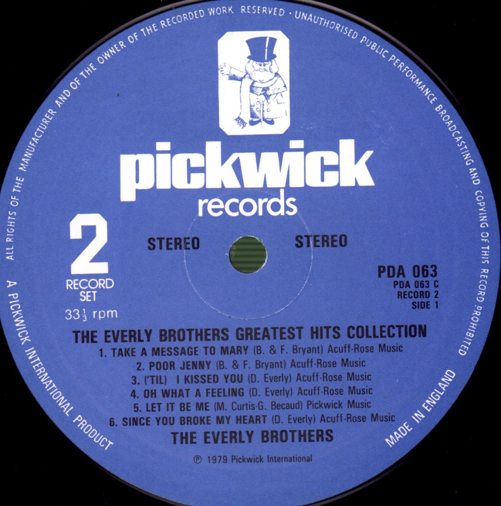 Everly Brothers - Greatest Hits Collection - Double Lp
