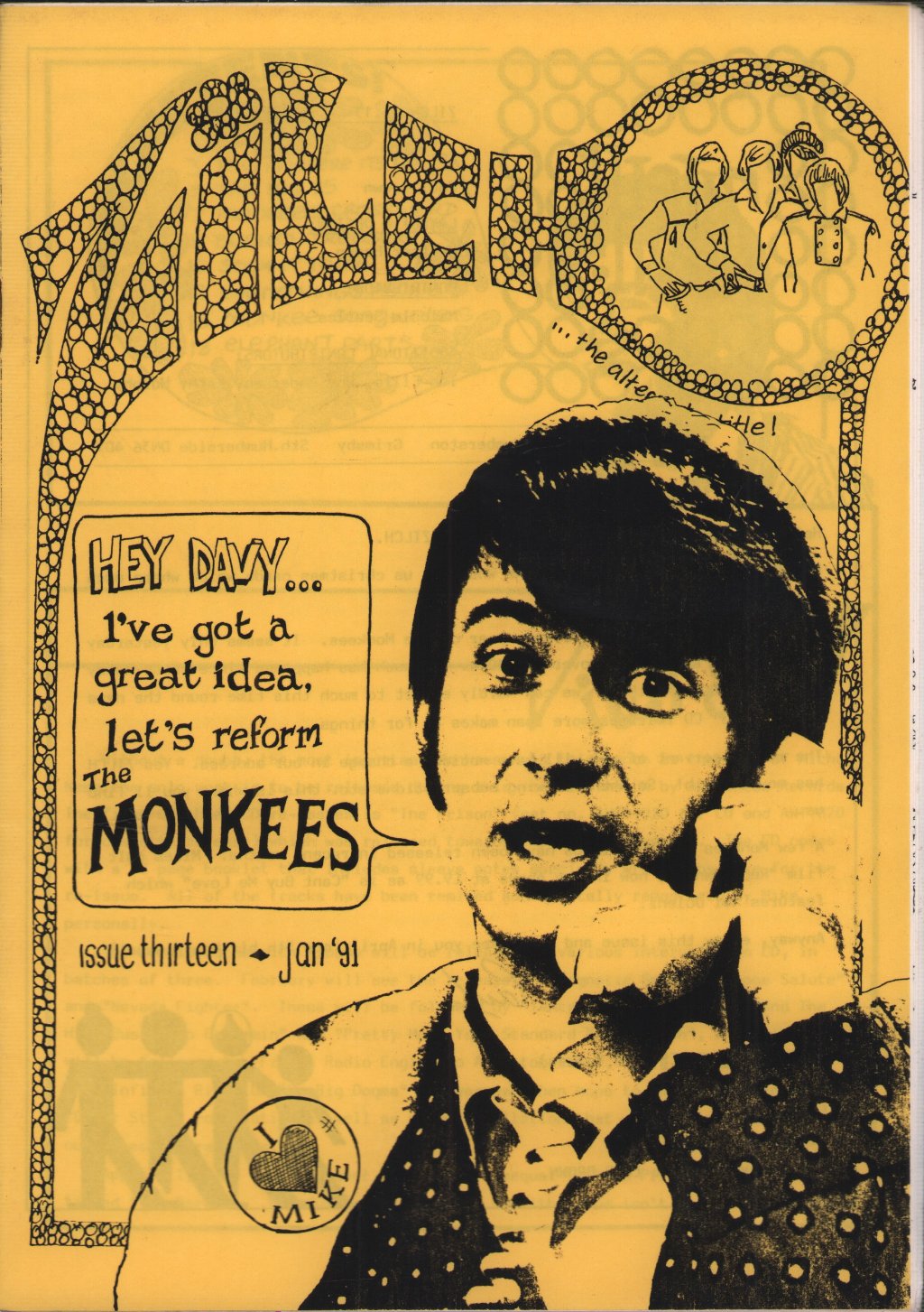 Monkees - Zilch Issue 13 - Fanzine