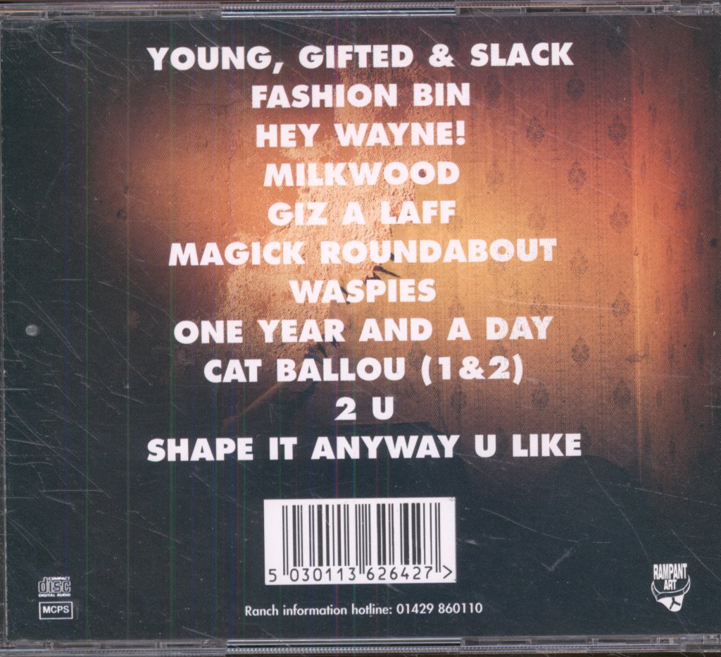 Ranch - Young, Gifted & Slack - Cd