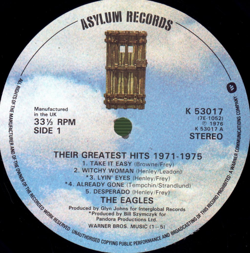 Eagles - Their Greatest Hits 1971-1975 - Lp