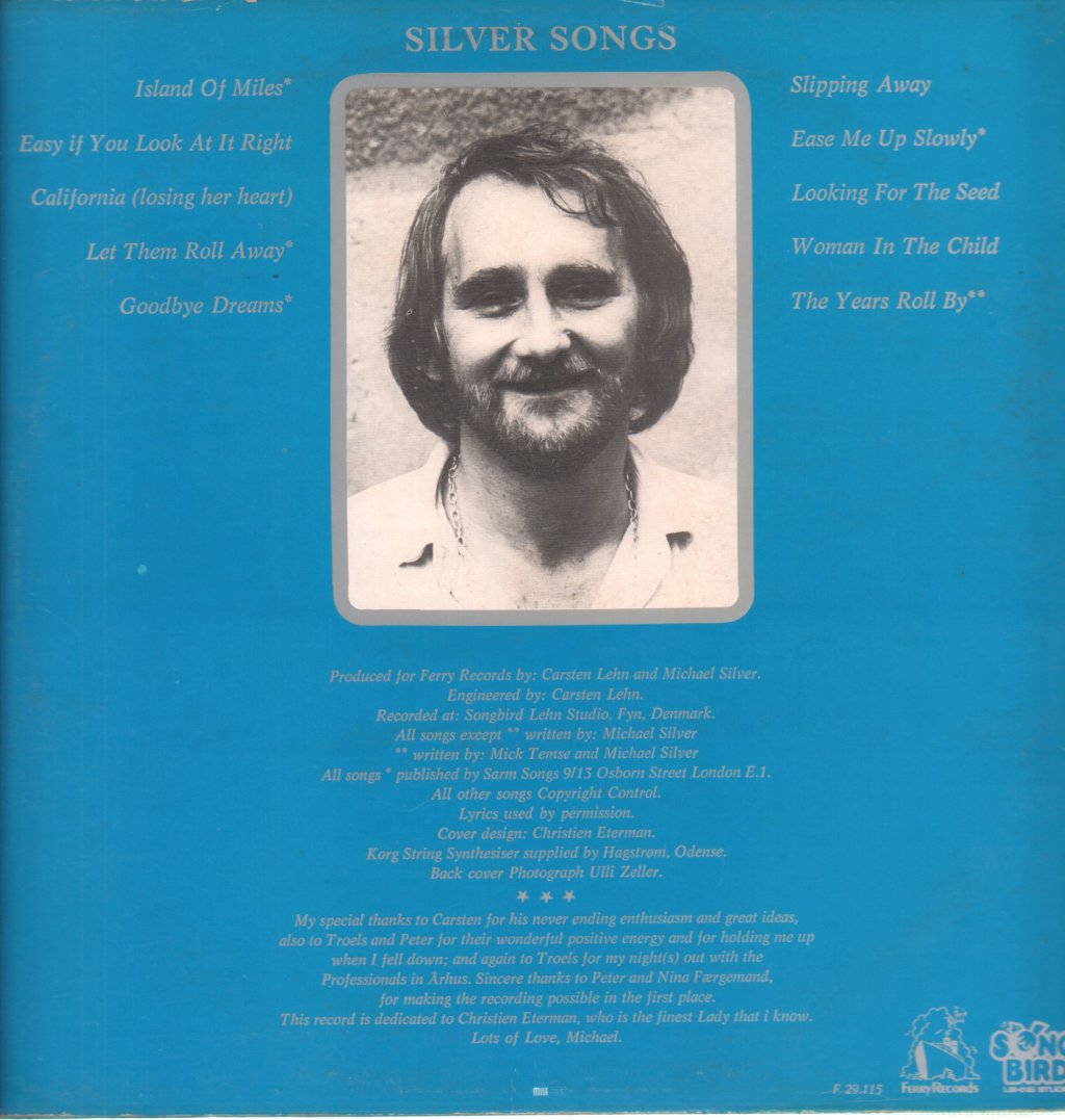 Michael Silver - Silversongs - Lp