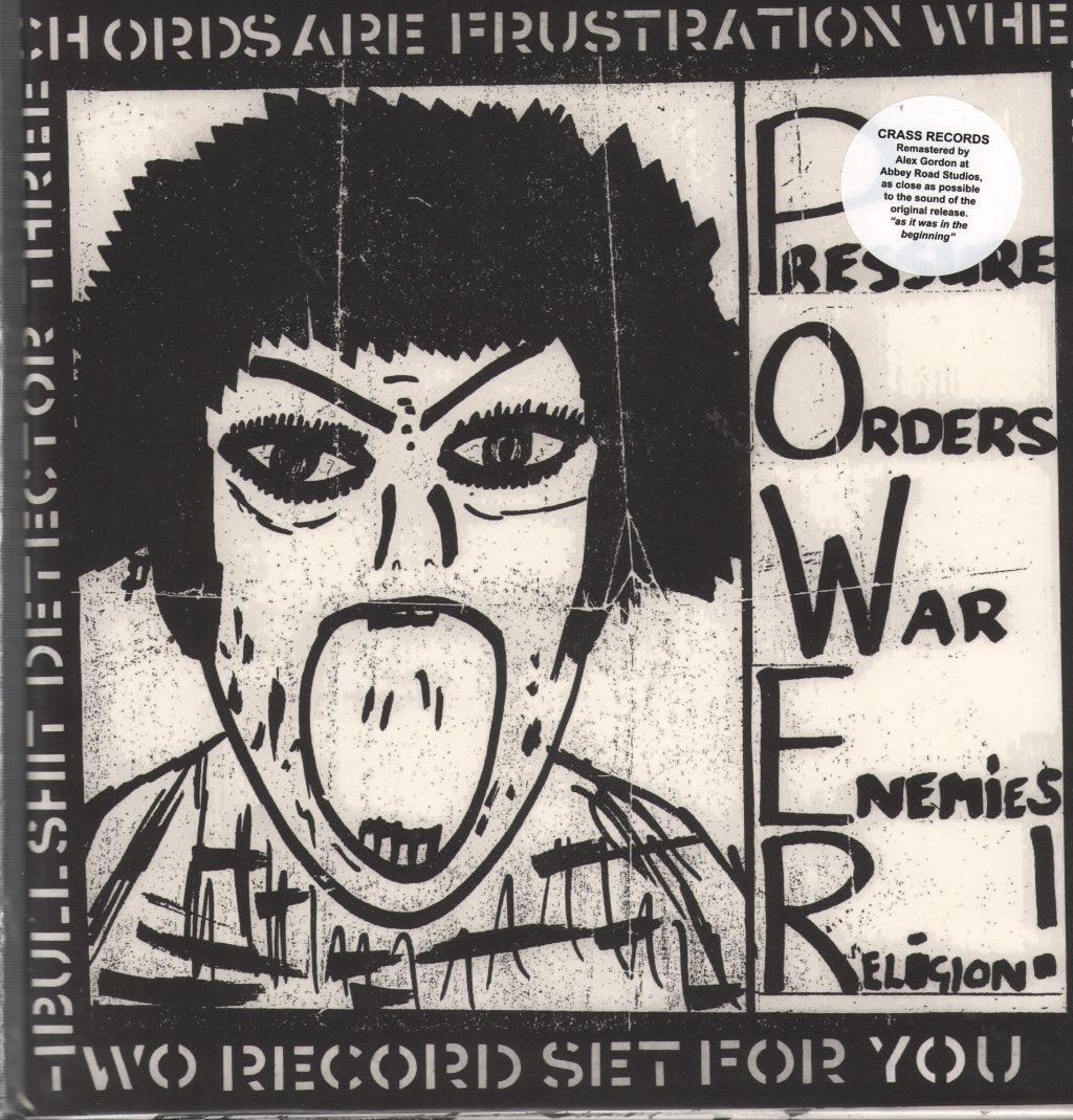 Crass - Bullshit Detector Three - Double Lp