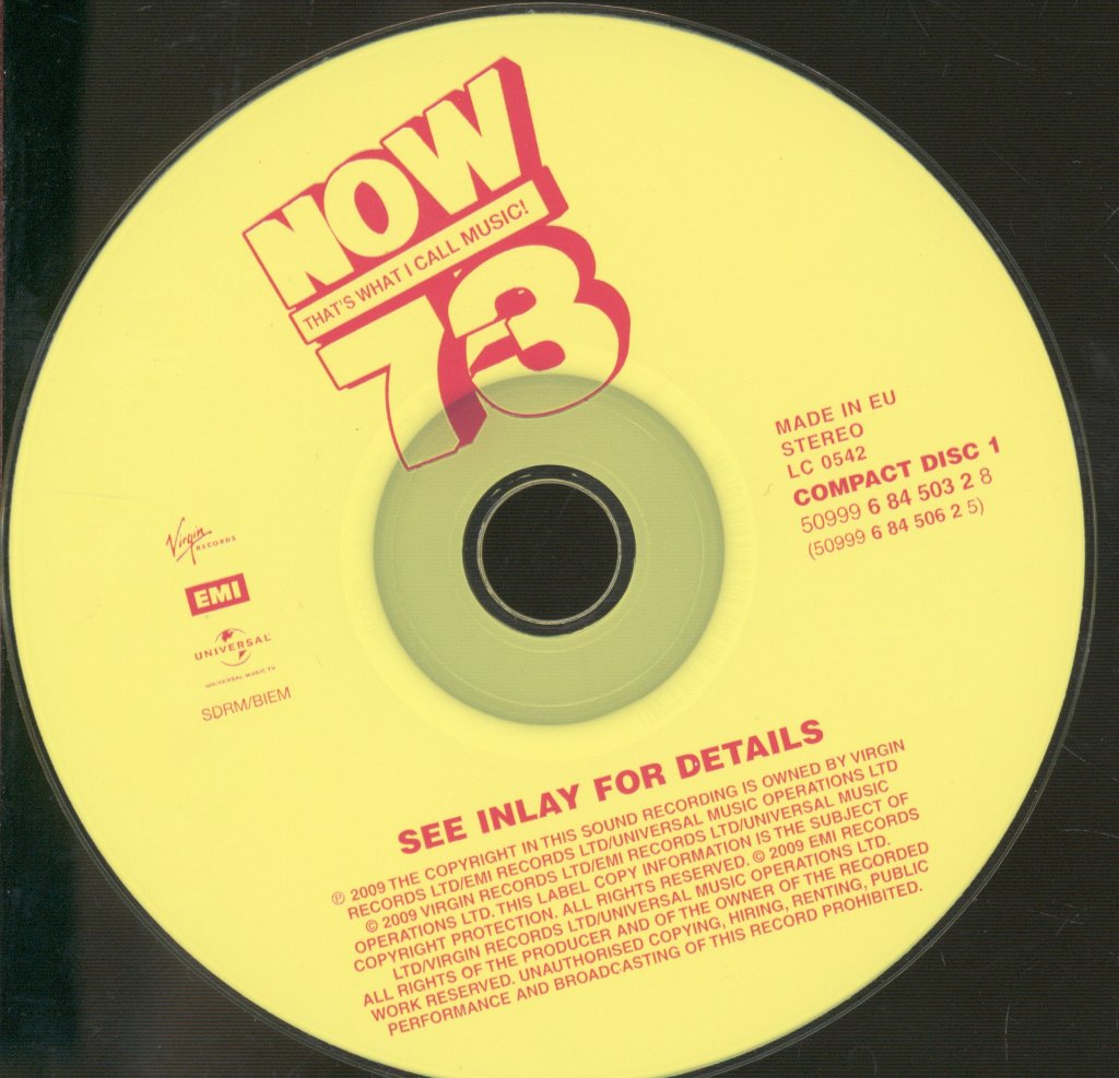 Various Artists - Now That's What I Call Music 73 - Double Cd
