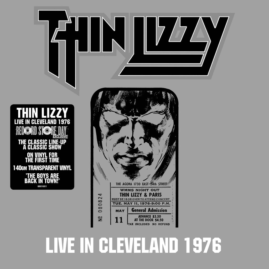 Thin Lizzy - Live in Cleveland 1976 (RSD2026) - Double Lp