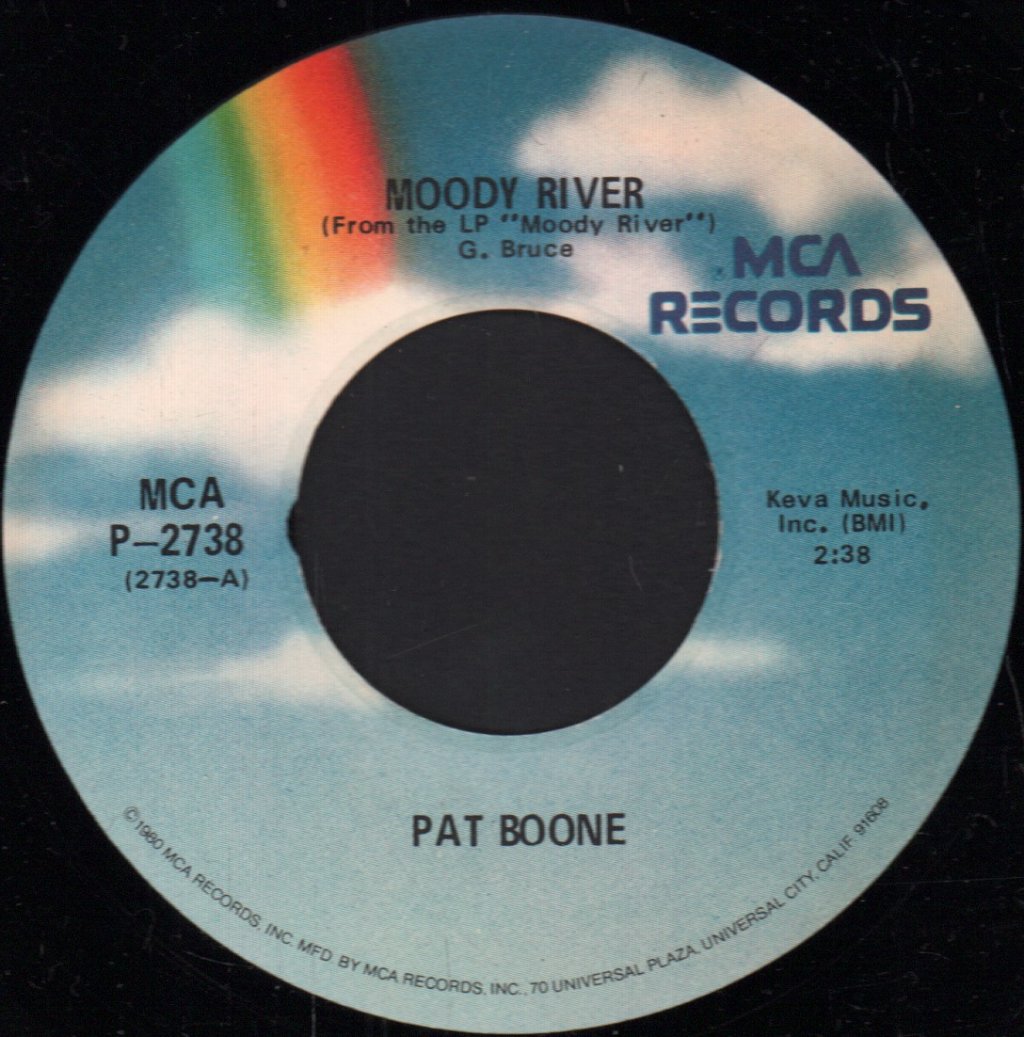 Pat Boone - Moody River - 7 Inch